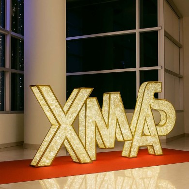 3D Floor Design - XMAS - White - 235cm*120cm height *40cm  IP65 3D Floor Design - XMAS - White - 235cm*120cm height *40cm  IP65