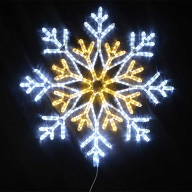 3D Outdoor LED Decoration - Snowfall - Cold/Warm White - 1x0,02xH1m/IP67/220V 3D Outdoor LED Decoration - Snowfall - Cold/Warm White - 1x0,02xH1m/IP67/220V