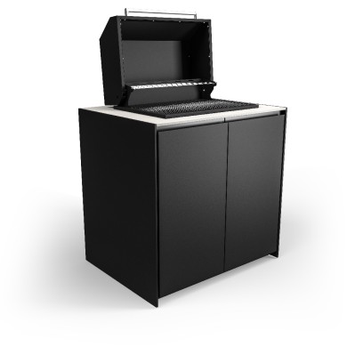 MODULE Stand for Focum BBQ - Ignes - Black - 90x70xh92cm