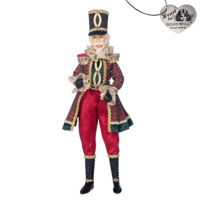 Decorative  Nutcracker - Red/Green - 62cm Decorative  Nutcracker - Red/Green - 62cm