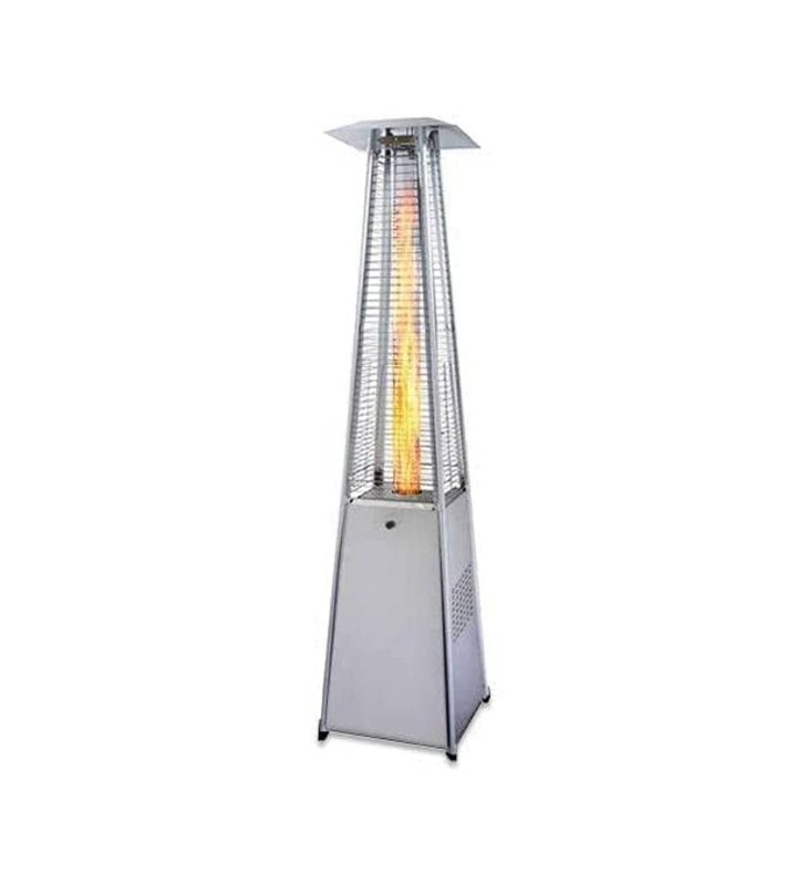 Outdoor Gas Heater - Pyramid - Stainless Steel D49.5xH227cm (13KW) Outdoor Gas Heater - Pyramid - Stainless Steel D49.5xH227cm (13KW)