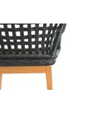 Outdoor Armcahir - Narnia - Black Chairs