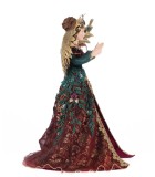 Ornament Tree Top Angel - Scarlett - Burgundy - 54cm