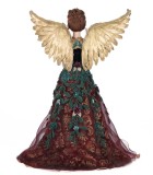 Ornament Tree Top Angel - Scarlett - Burgundy - 54cm