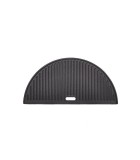 Reversible Half Moon Cast Iron Griddle - Fits 47cm Kamado Grills Reversible Half Moon Cast Iron Griddle - Fits 47cm Kamado Grills