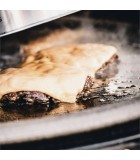 Reversible Half Moon Cast Iron Griddle - Fits 47cm Kamado Grills Reversible Half Moon Cast Iron Griddle - Fits 47cm Kamado Grills