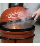 Charcoal Portable BBQ - Kamado Joe Jr With Base - Red - Ø34cm x H70 cm Charcoal Portable BBQ - Kamado Joe Jr With Base - Red - Ø34cm x H70 cm