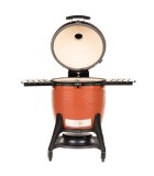 Charcoal BBQ - Kamado Big Joe Series III - With Trolley Base - Red - Ø47cm x 123cm Charcoal BBQ - Kamado Big Joe Series III - With Trolley Base - Red - Ø47cm x 123cm