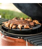 Charcoal BBQ - Kamado Big Joe Series III - With Trolley Base - Red - Ø47cm x 123cm Charcoal BBQ - Kamado Big Joe Series III - With Trolley Base - Red - Ø47cm x 123cm