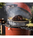 Charcoal BBQ - Kamado Big Joe Series III - With Trolley Base - Red - Ø47cm x 123cm Charcoal BBQ - Kamado Big Joe Series III - With Trolley Base - Red - Ø47cm x 123cm