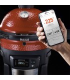 Charcoal BBQ - Kamado Konnected Joe Digital - With Trolley Base - Red - Ø47cm x 123cm Charcoal BBQ - Kamado Konnected Joe Digital - With Trolley Base - Red - Ø47cm x 123cm