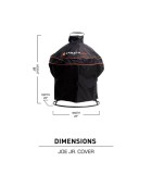 Charcoal BBQ - Kamado Joe Jr Grill Cover - Black