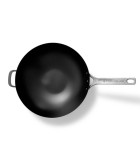 Wok από Ανθρακούχο Ατσάλι - Για Όλες τις Ψησταριές Kamado