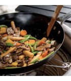 Wok από Ανθρακούχο Ατσάλι - Για Όλες τις Ψησταριές Kamado