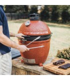 Charcoal BBQ - Kamado Classic Joe Series II - Stand Alone - Red - Ø47cm x 82.3cm