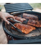 Charcoal BBQ - Kamado Classic Joe Series I - With trolley base - Red - Ø47cm x 123cm Charcoal BBQ - Kamado Classic Joe Series I - With trolley base - Red - Ø47cm x 123cm