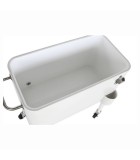 ΨΥΓΕΙΟ ΑΠΟ ΑΤΣΑΛΙ ΜΕ PP - ΛΕΥΚΟ - 74X43X80CM ΨΥΓΕΙΟ ΑΠΟ ΑΤΣΑΛΙ ΜΕ PP - ΛΕΥΚΟ - 74X43X80CM