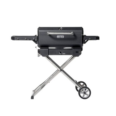 Charcoal BBQ - Masterbuilt Portable Grill & Smoker with Trolley - Black - 114 × 48 × 91cm Charcoal BBQ - Masterbuilt Portable Grill & Smoker with Trolley - Black - 114 × 48 × 91cm