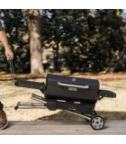 Charcoal BBQ - Masterbuilt Portable Grill & Smoker with Trolley - Black - 114 × 48 × 91cm Charcoal BBQ - Masterbuilt Portable Grill & Smoker with Trolley - Black - 114 × 48 × 91cm