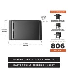Μαντεμένια Πλάκα Ψησίματος Διπλής Όψης Masterbuilt - Κατάλληλη για Gravity 600/XT & AutoIgnite 545 Μαντεμένια Πλάκα Ψησίματος Διπλής Όψης Masterbuilt - Κατάλληλη για Gravity 600/XT & AutoIgnite 545