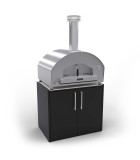 Stand Module for Oven - Elysia - Black - 100x70xh92cm (Oven not included) Kitchen Modular Stand Module for Oven - Elysia - Black - 100x70xh92cm (Oven not included) Kitchen Modular