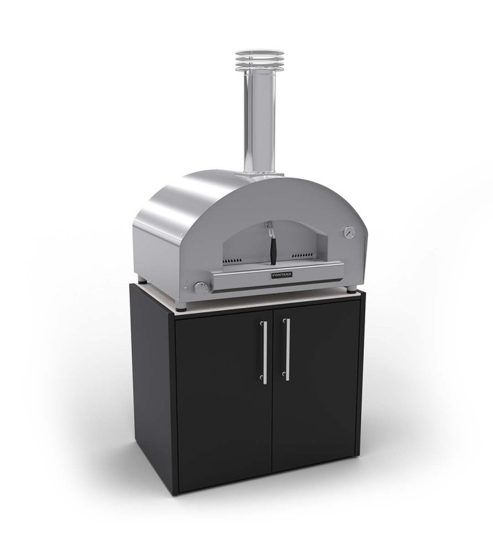 Stand Module for Oven - Elysia - Black - 100x70xh92cm (Oven not included) Kitchen Modular Stand Module for Oven - Elysia - Black - 100x70xh92cm (Oven not included) Kitchen Modular