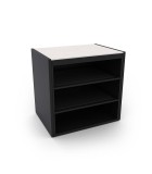 Shelfs Module - Elysia - Black - 90x70xh92cm Kitchen Modular Shelfs Module - Elysia - Black - 90x70xh92cm Kitchen Modular