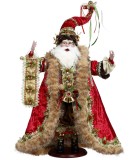 Decorative Santa - Sleighbells - Red/Brown - 61cm