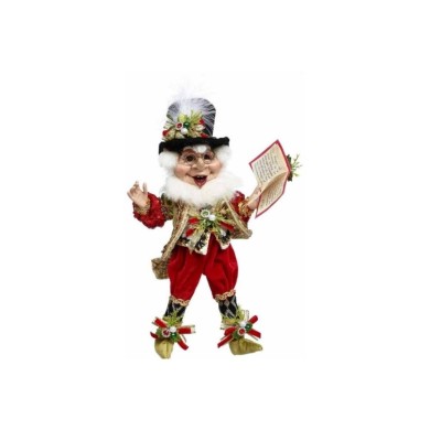 Small Xmas Carol Elf - 30Cm