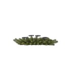 Christmas Tealight Holder Centerpiece - Nordmann Pine - Green - 75X30Cm Christmas Tealight Holder Centerpiece - Nordmann Pine - Green - 75X30Cm