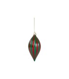 Christmas Ornament Drop - Red/Green - 16.5Cm Christmas Ornament Drop - Red/Green - 16.5Cm