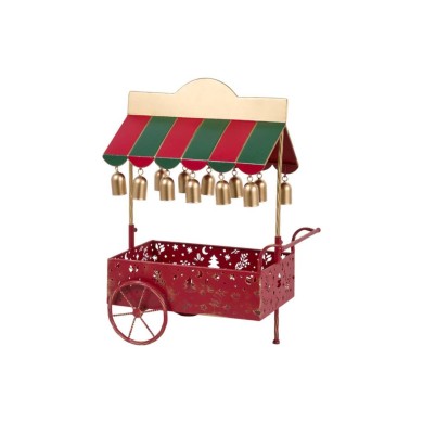 Metal Display Cart - Red - 42X26X57Cm Metal Display Cart - Red - 42X26X57Cm