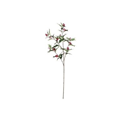 Decorative Holly Branch - 95Cm Decorative Holly Branch - 95Cm
