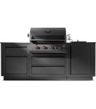 Outdoor Kitchen - Napoleon Oasis BIG32 700 Series Phantom - Black - 224.5 × 83 × 129.1cm Outdoor Kitchen - Napoleon Oasis BIG32 700 Series Phantom - Black - 224.5 × 83 × 129.1cm