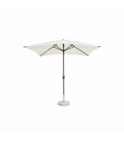 Polyester / steel umbrella POLY ECO - beige - 2x3m