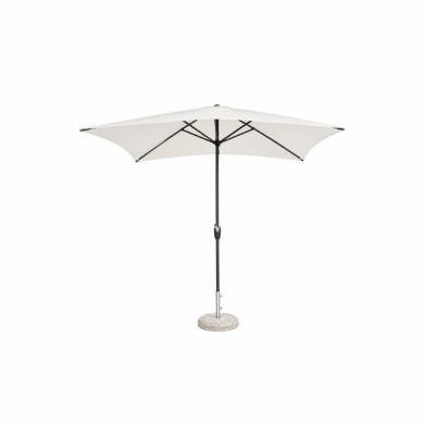 Polyester / steel umbrella POLY ECO - beige - 2x3m