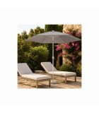 Round polyester / steel umbrella POLY ECO - white - Ø3m Round polyester / steel umbrella POLY ECO - white - Ø3m