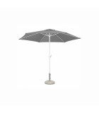 Round polyester / steel umbrella POLY ECO - white - Ø3m Round polyester / steel umbrella POLY ECO - white - Ø3m