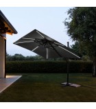PITAGORA ΟΜΠΡΕΛΑ (3 x 3) – ΜΕ LED – ΓΚΡΙ / ΑΝΘΡΑΚΙ