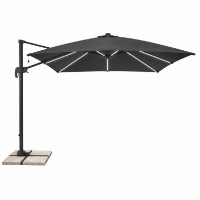 PITAGORA ΟΜΠΡΕΛΑ (3 x 3) – ΜΕ LED – ΓΚΡΙ / ΑΝΘΡΑΚΙ PITAGORA ΟΜΠΡΕΛΑ (3 x 3) – ΜΕ LED – ΓΚΡΙ / ΑΝΘΡΑΚΙ