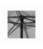 Square polyester / aluminum umbrella NICE - black - 2x2m Square polyester / aluminum umbrella NICE - black - 2x2m