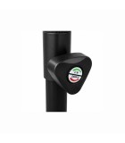 Square polyester / aluminum umbrella NICE - black - 2x2m Square polyester / aluminum umbrella NICE - black - 2x2m