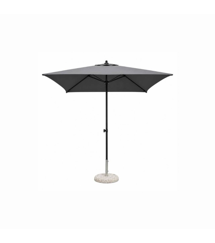 Square polyester / aluminum umbrella NICE - black - 2x2m Square polyester / aluminum umbrella NICE - black - 2x2m