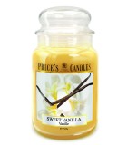 Αρωματικό κερί σε βαζάκι - Sweet Vanilla - Μεγάλο (630γρ.)