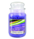 Scented Candle in Jar - Lavender & Lemongrass  - Large (630g)