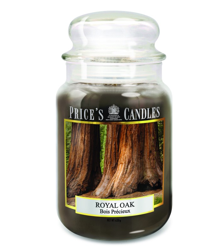 Scented Candle in Jar - Royal Oak - Large (630g) Scented Candle in Jar - Royal Oak - Large (630g)