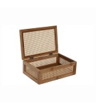 Box Bamboo Rattan - Natural - 23X15X8Cm Box Bamboo Rattan - Natural - 23X15X8Cm
