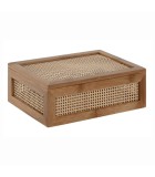 Box Bamboo Rattan - Natural - 23X15X8Cm Box Bamboo Rattan - Natural - 23X15X8Cm