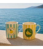 Mug Porcelain Fruit 400Ml 4 Mod. - 12X8,5X9,6Cm Mug Porcelain Fruit 400Ml 4 Mod. - 12X8,5X9,6Cm