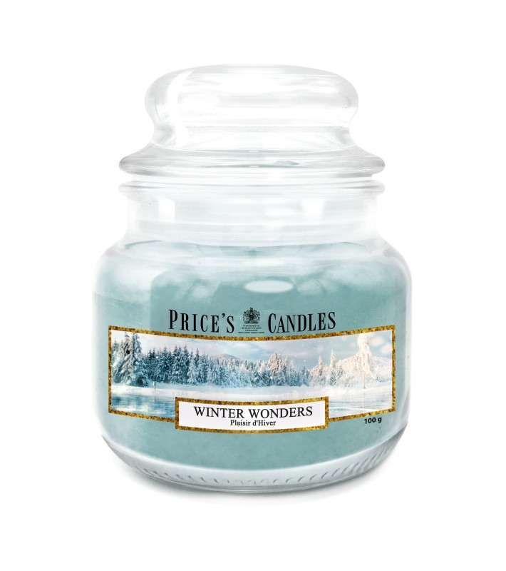 Scented Candle in Jar - Winter Wonders - Small (100g) Scented Candle in Jar - Winter Wonders - Small (100g)